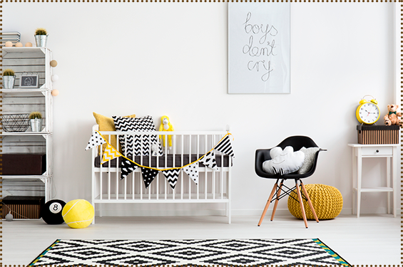 Invista nas almofadas decorativas para quarto de bebê!